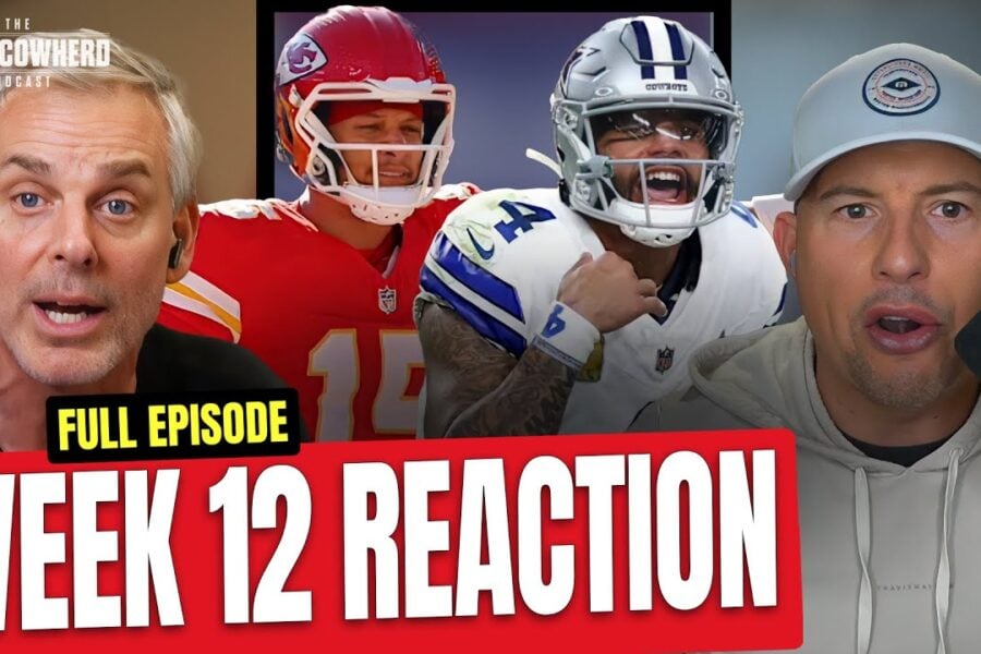 Cowherd Week 12 MNF