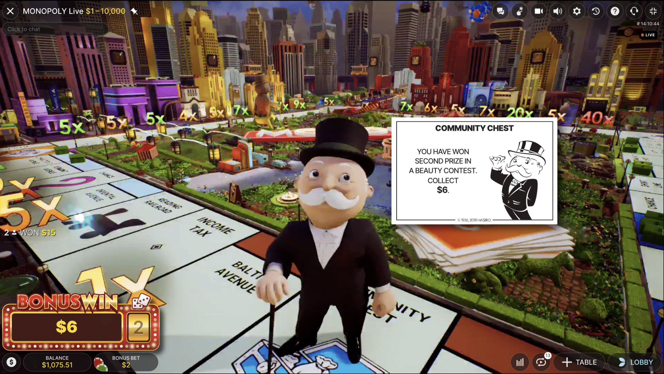 Monopoly Live - Mr. Monopoly